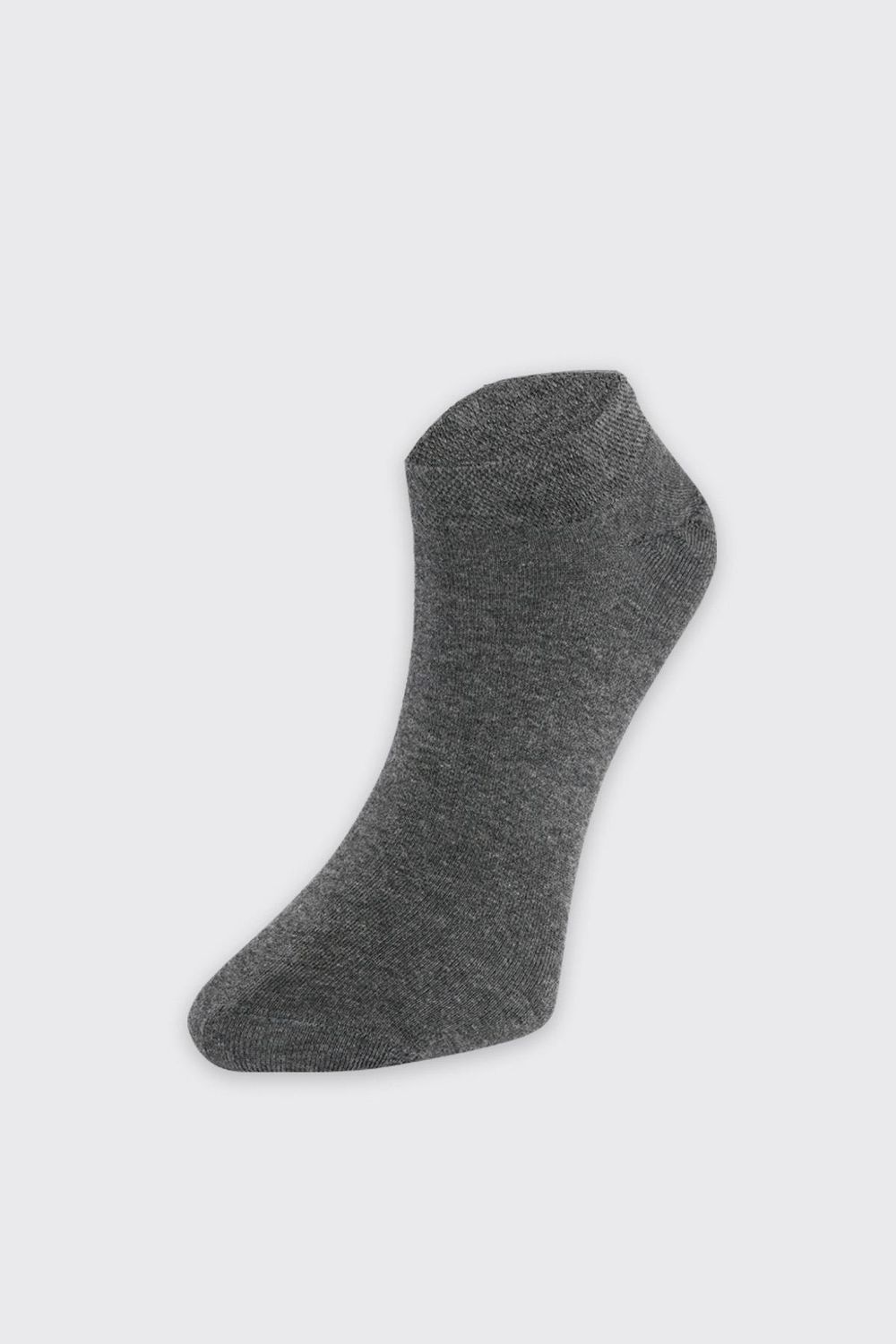 3'lü Düz Kısa Erkek Çorap