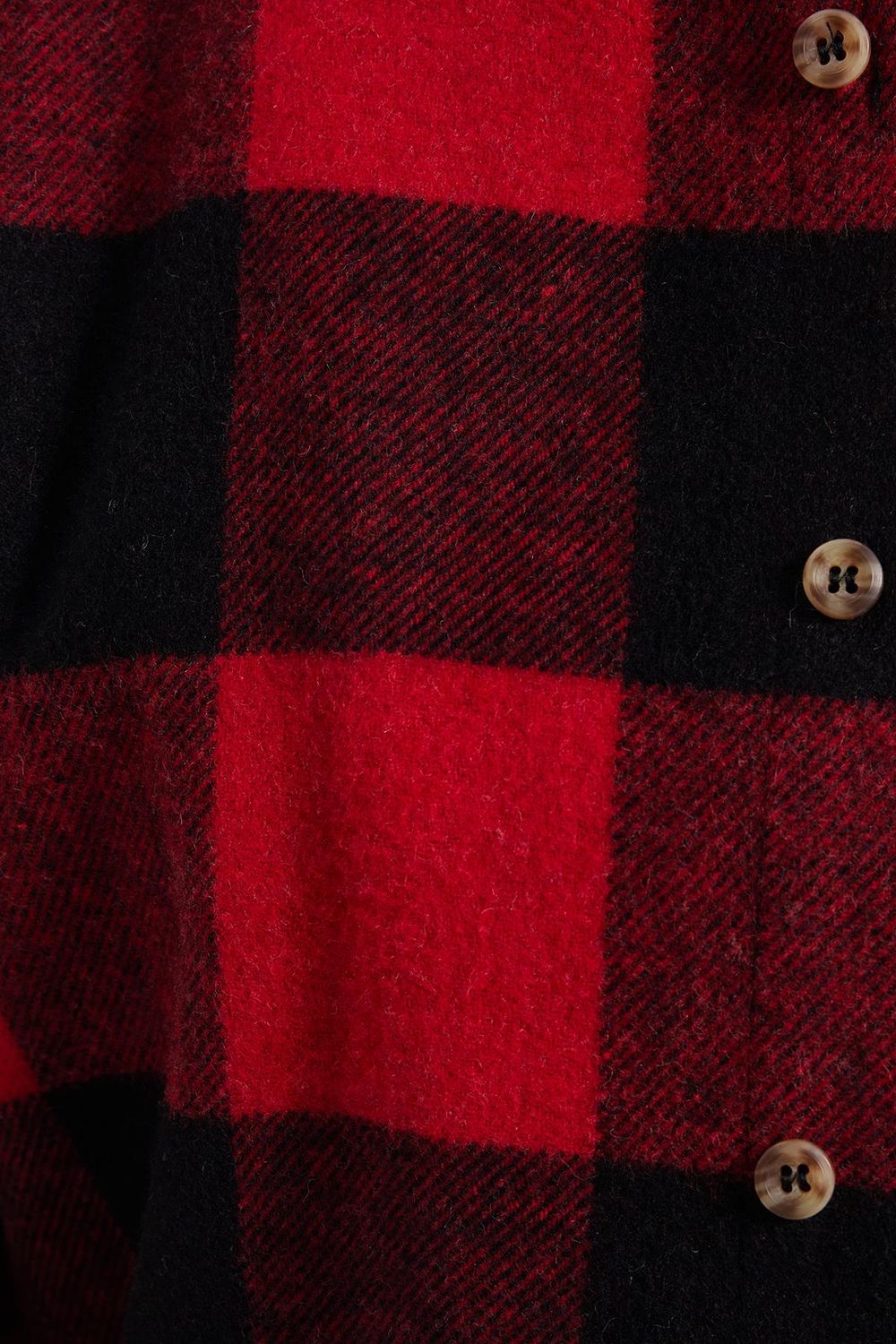 Erkek Slim Fit Dar Kesim Kareli Kışlık Oduncu Gömlek