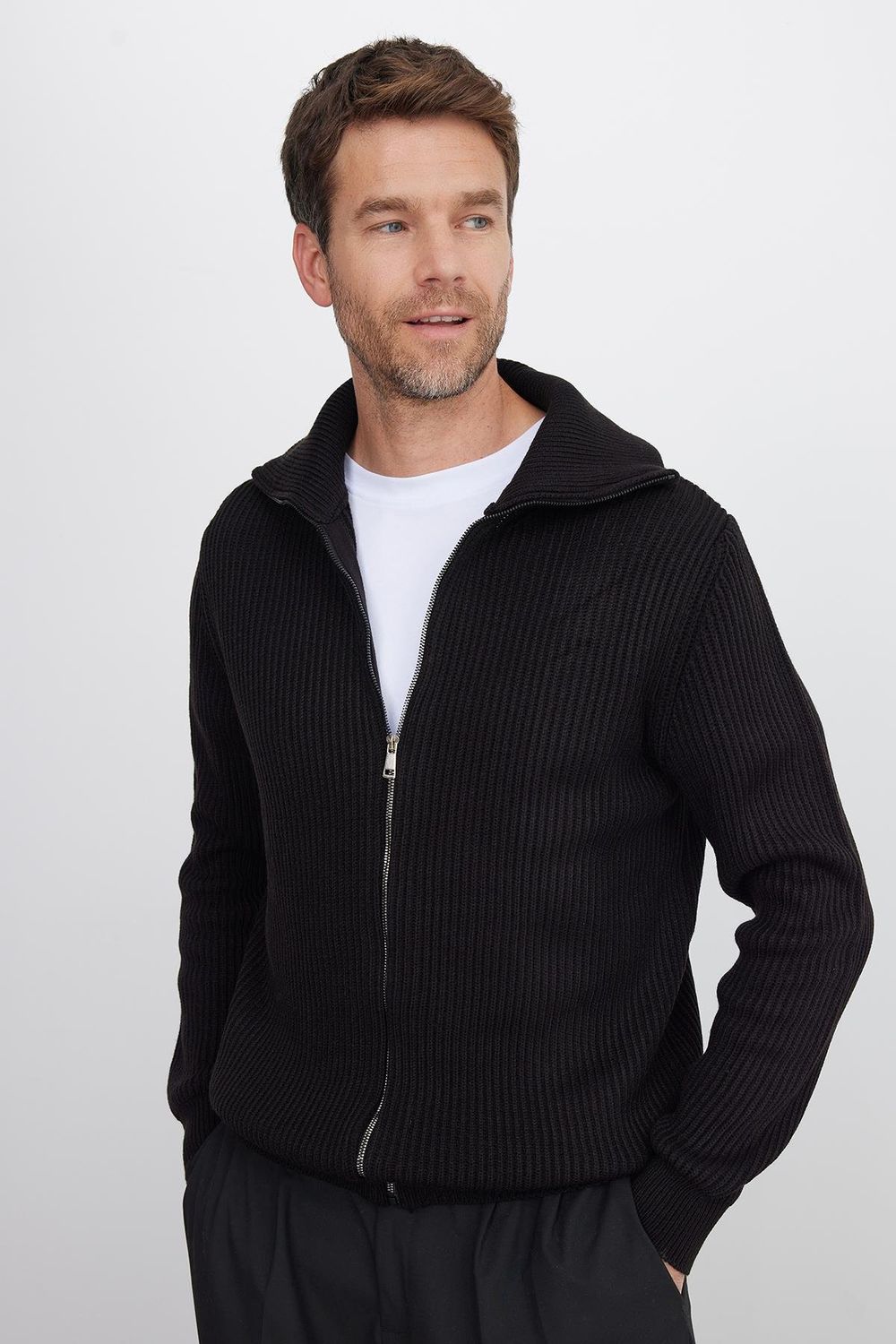 CARDIGAN ZIPPER MAUNA  HIRKA