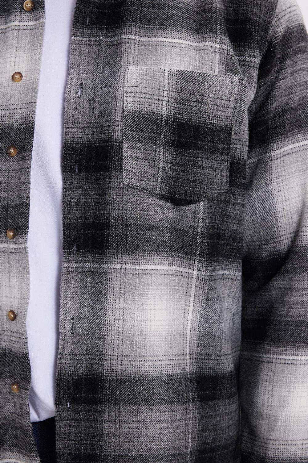 Erkek Regular Fit Rahat Kesim Kışlık Kareli Oduncu Gömlek