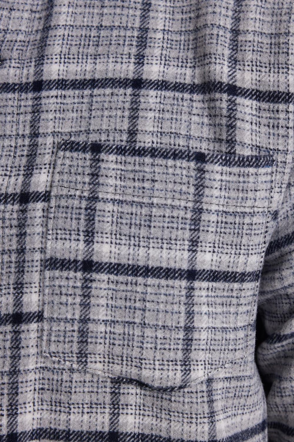 Erkek Regular Fit Rahat Kesim Kışlık Kareli Oduncu Gömlek