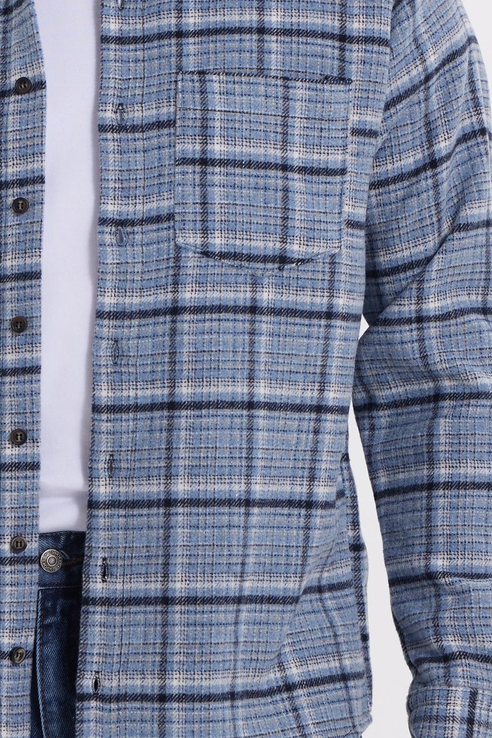 Erkek Regular Fit Rahat Kesim Kışlık Kareli Oduncu Gömlek