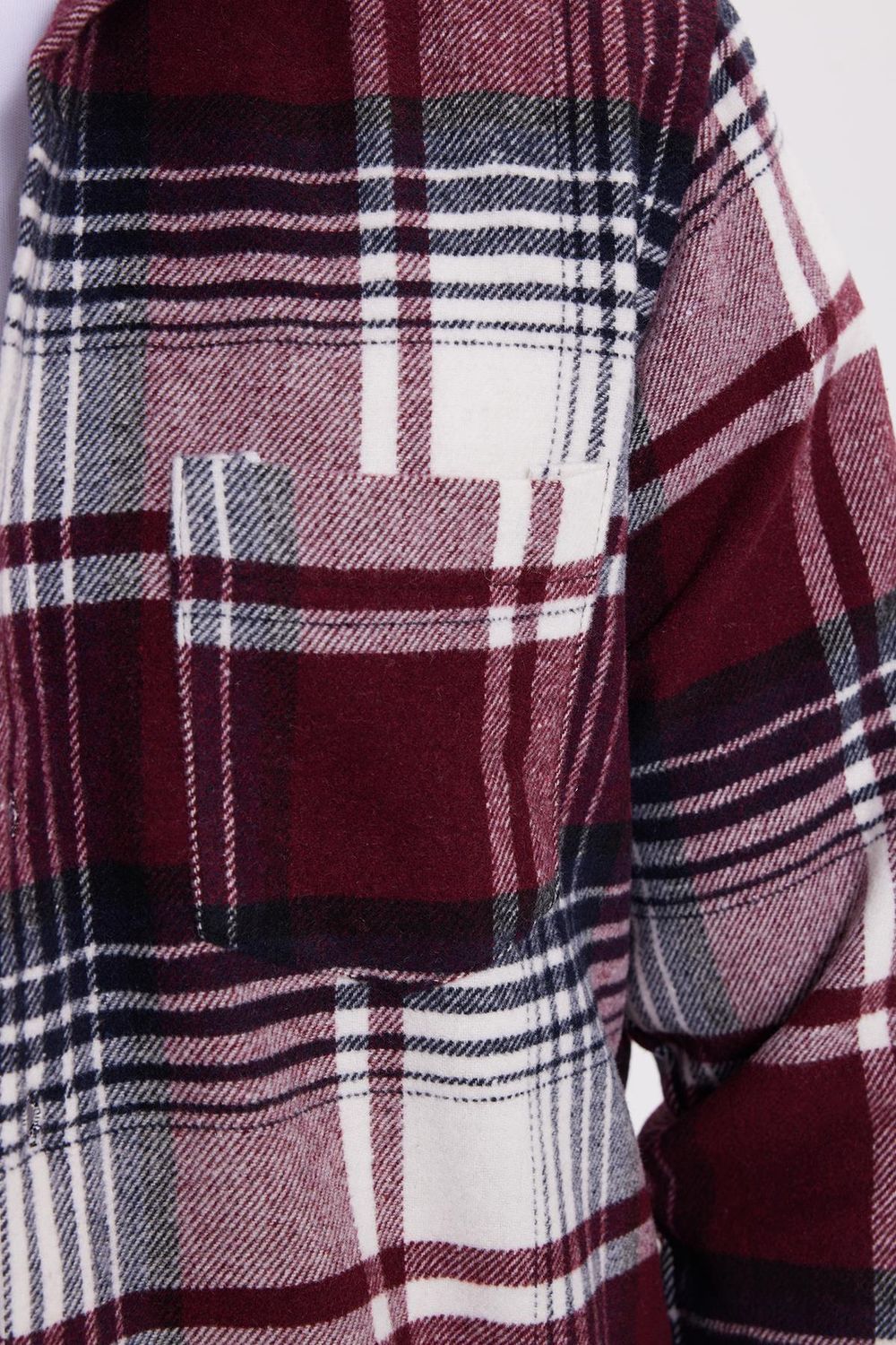 Erkek Regular Fit Rahat Kesim Kışlık Kareli Oduncu Gömlek