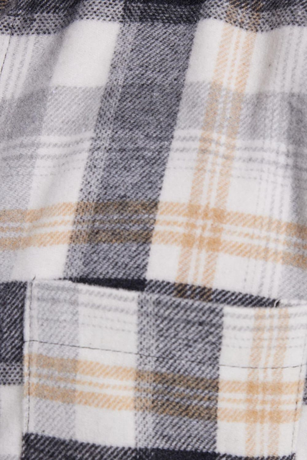 Erkek Klasik Fit Rahat Kesim Kışlık Kareli Oduncu Gömlek