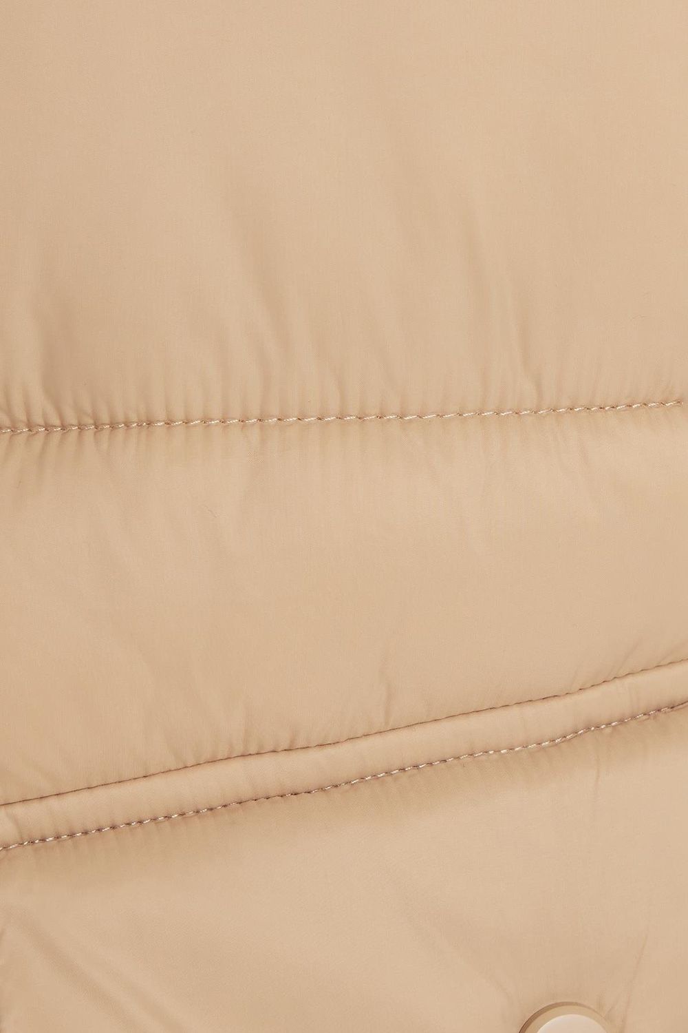 Erkek Regular Fit Klasik Kesim Çift Cepli Lastikli Dik Yaka Bej Mont