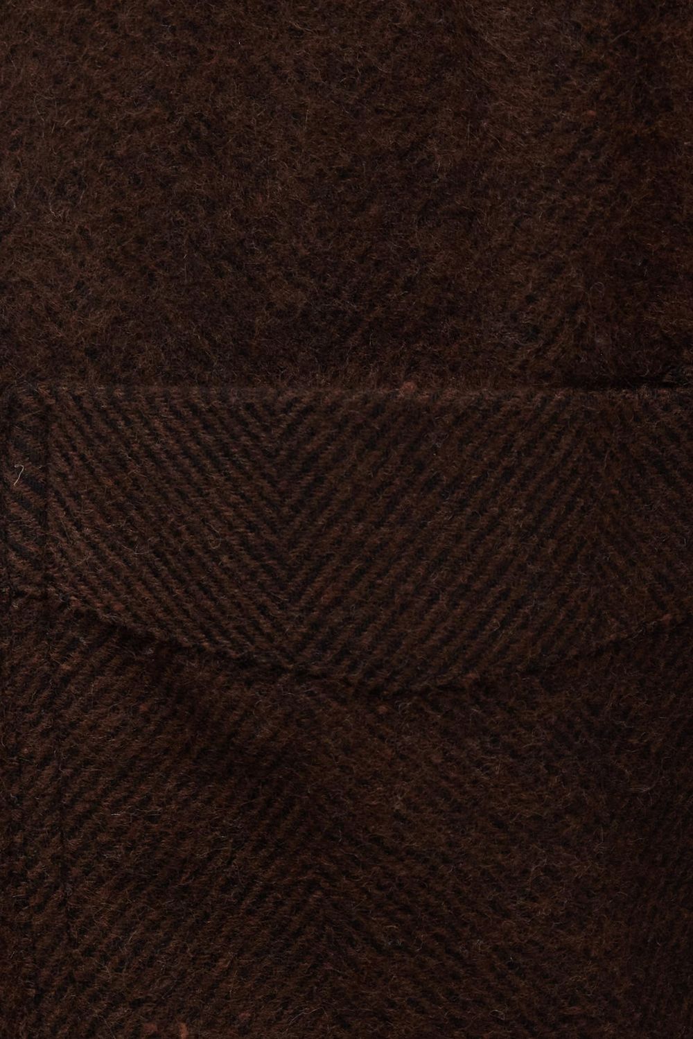 Erkek Relax Fit Rahat Kesim Oduncu Tek Cepli Kapaklı Armürlü Kahverengi Apaş Yaka Kışlık Gömlek