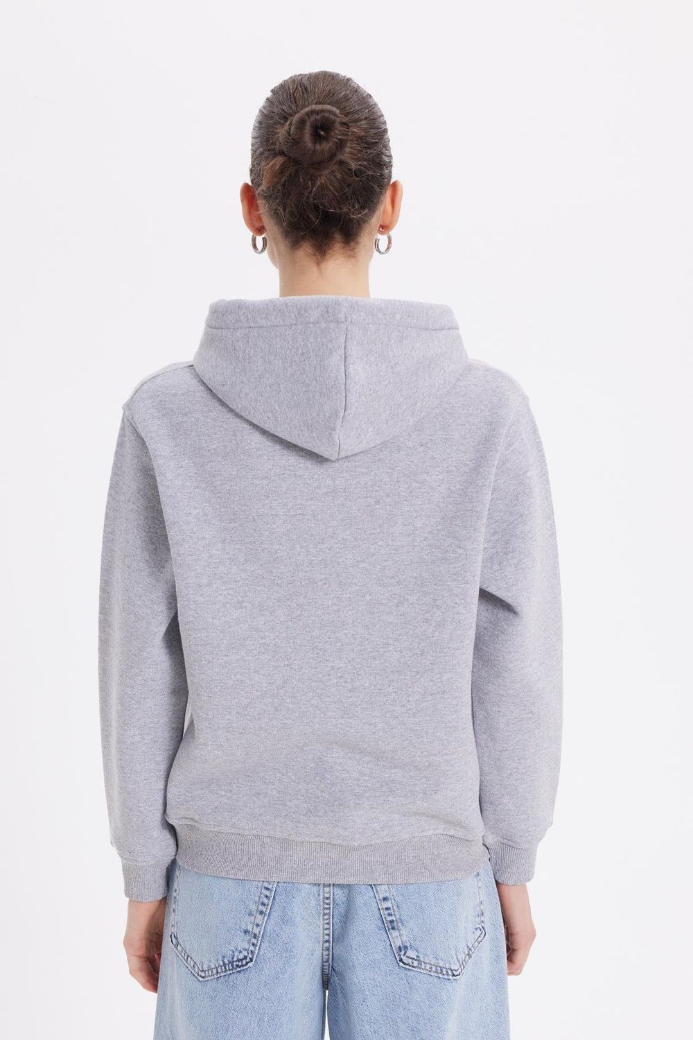 KADIN KAPÜŞONLU GM SWEATSHIRT