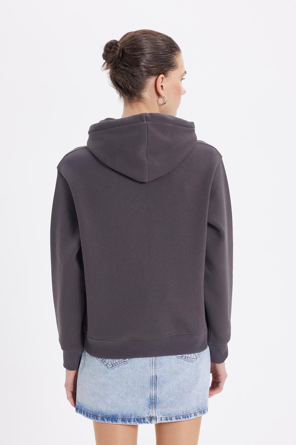 KADIN KAPÜŞONLU GM SWEATSHIRT