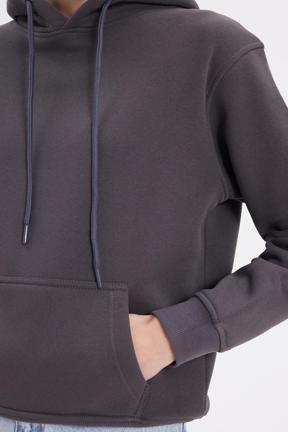 KADIN KAPÜŞONLU GM SWEATSHIRT