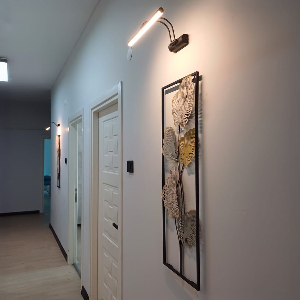 Hatice K..... A....  İçin Özelleştirilmiş Renklere  Sahip 3lü Metal Duvar Dekoru Seti