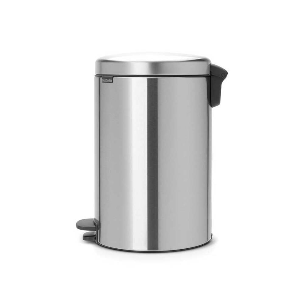 BRABANTİA Çöp Kutusu 12 litre Newicon Pedallı Mat Çelik 