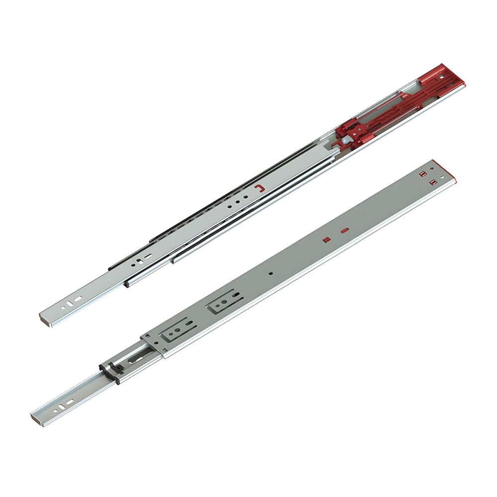 Canex Bas-Aç Teleskopik Bilyalı Ray (Kaplamalı)  Genişlik 43 mm Ray Uzunluğu 450 mm