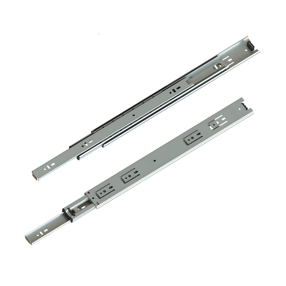 Canex Teleskopik Bilyalı Ray  Kaplamalı Genişlik 43 mm Ray Uzunluğu 450 mm