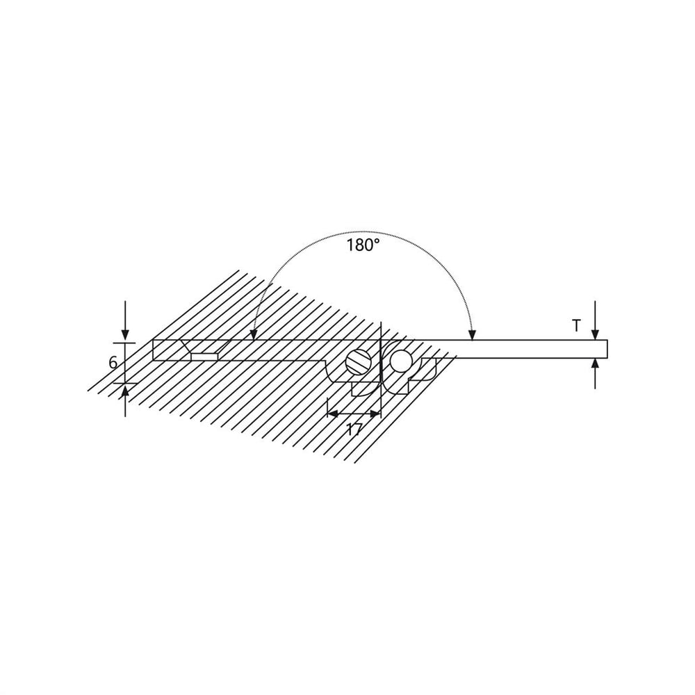 KANCA Oval Masa Mentesesı 30x45 mm Krom