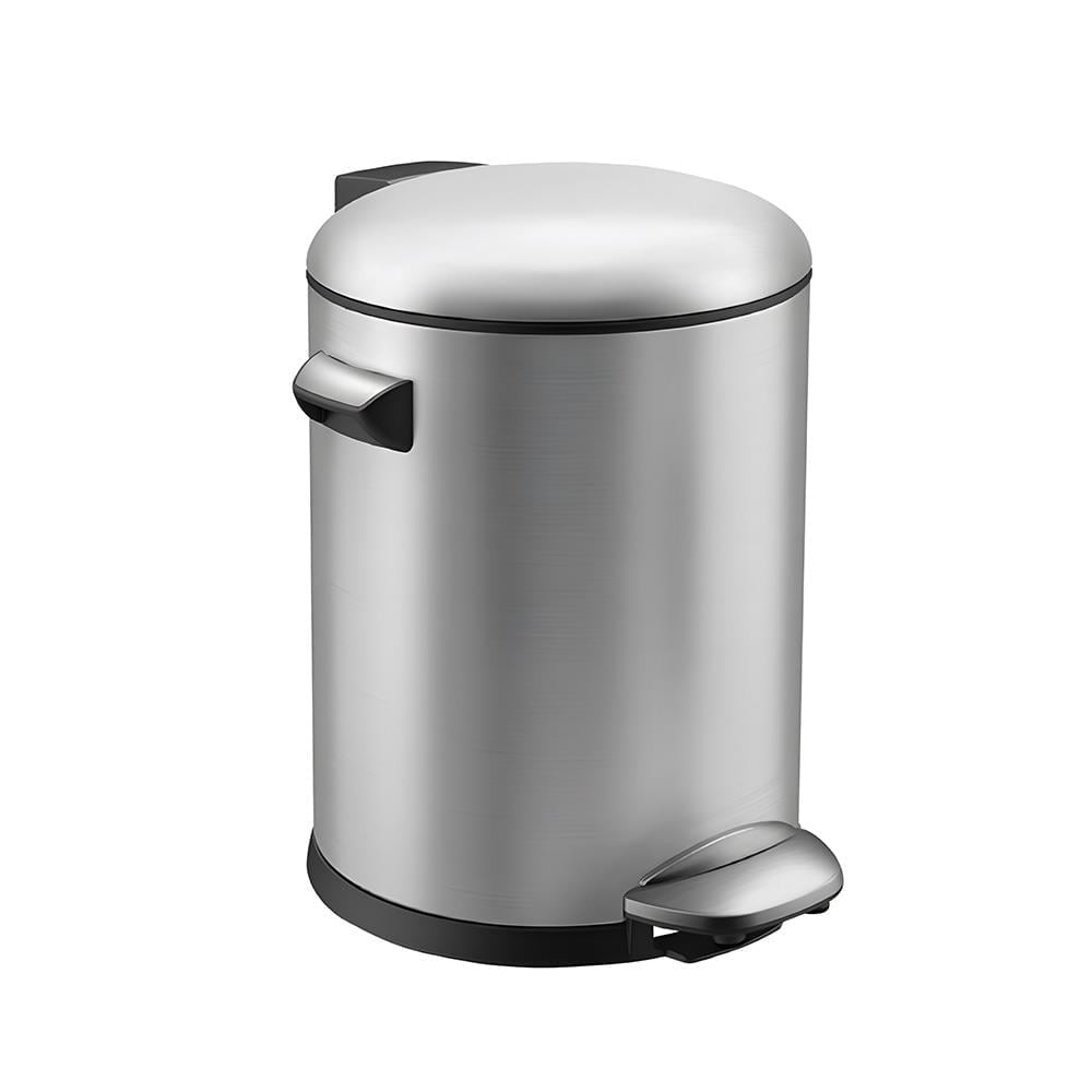 Soho Pedallı Çöp Kovası Krom 12 Litre 304 Kalite Paslanmaz Çelik