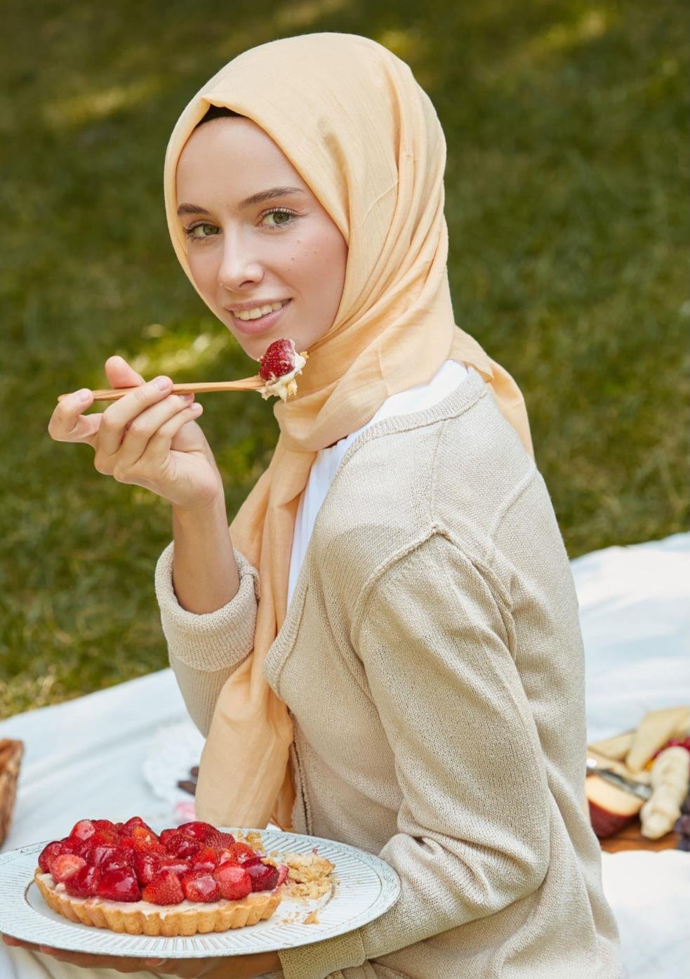 Melon Candy Şal