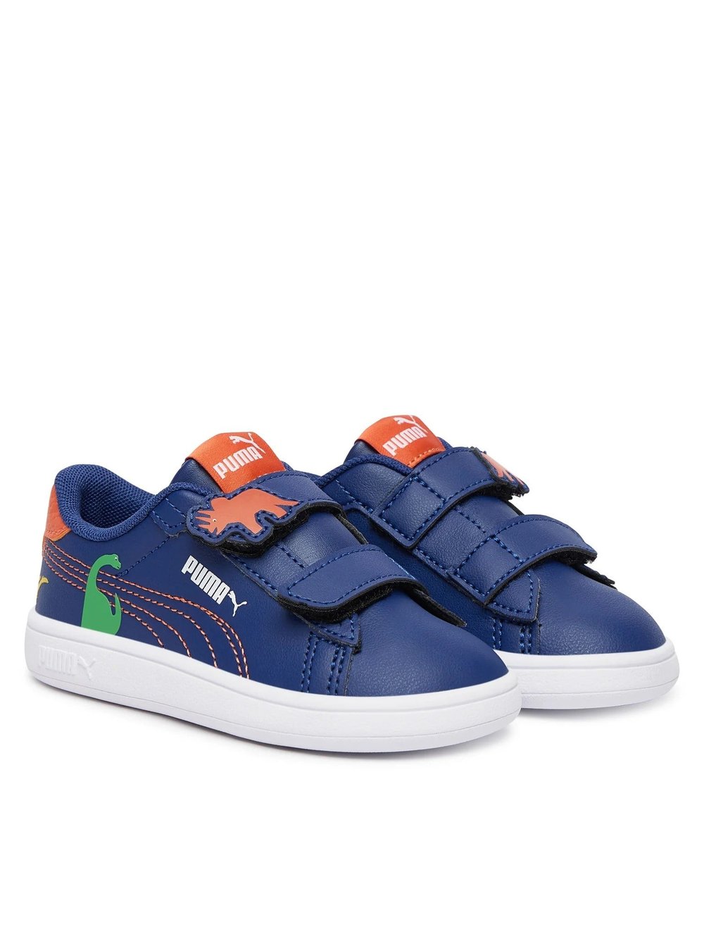 Puma Smash 3.0 Dino V Inf Bebek Spor Ayakkabı Lacivert