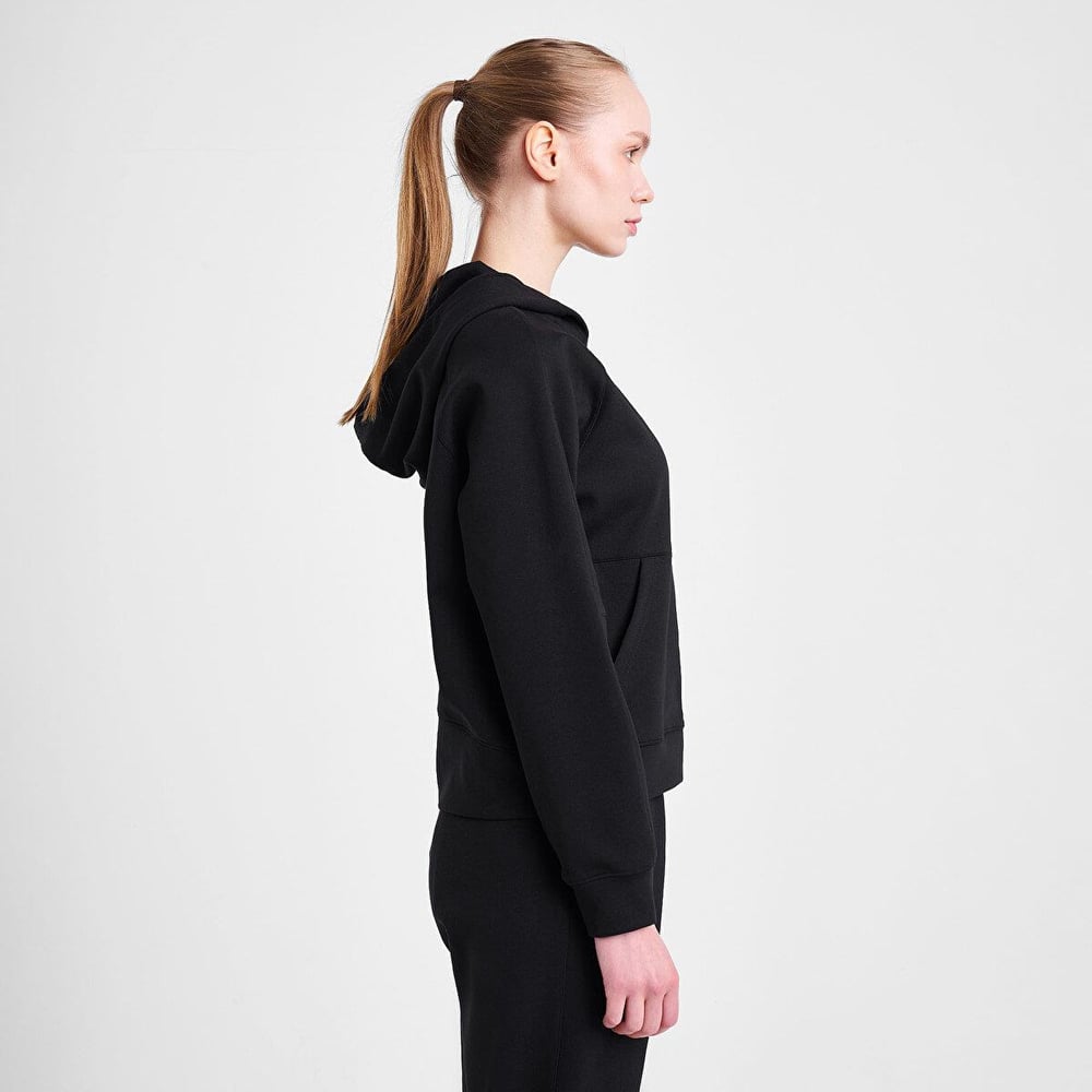 Lescon 25N-2133 Kadın Fermuarlı Kapüşonlu Sweatshirt