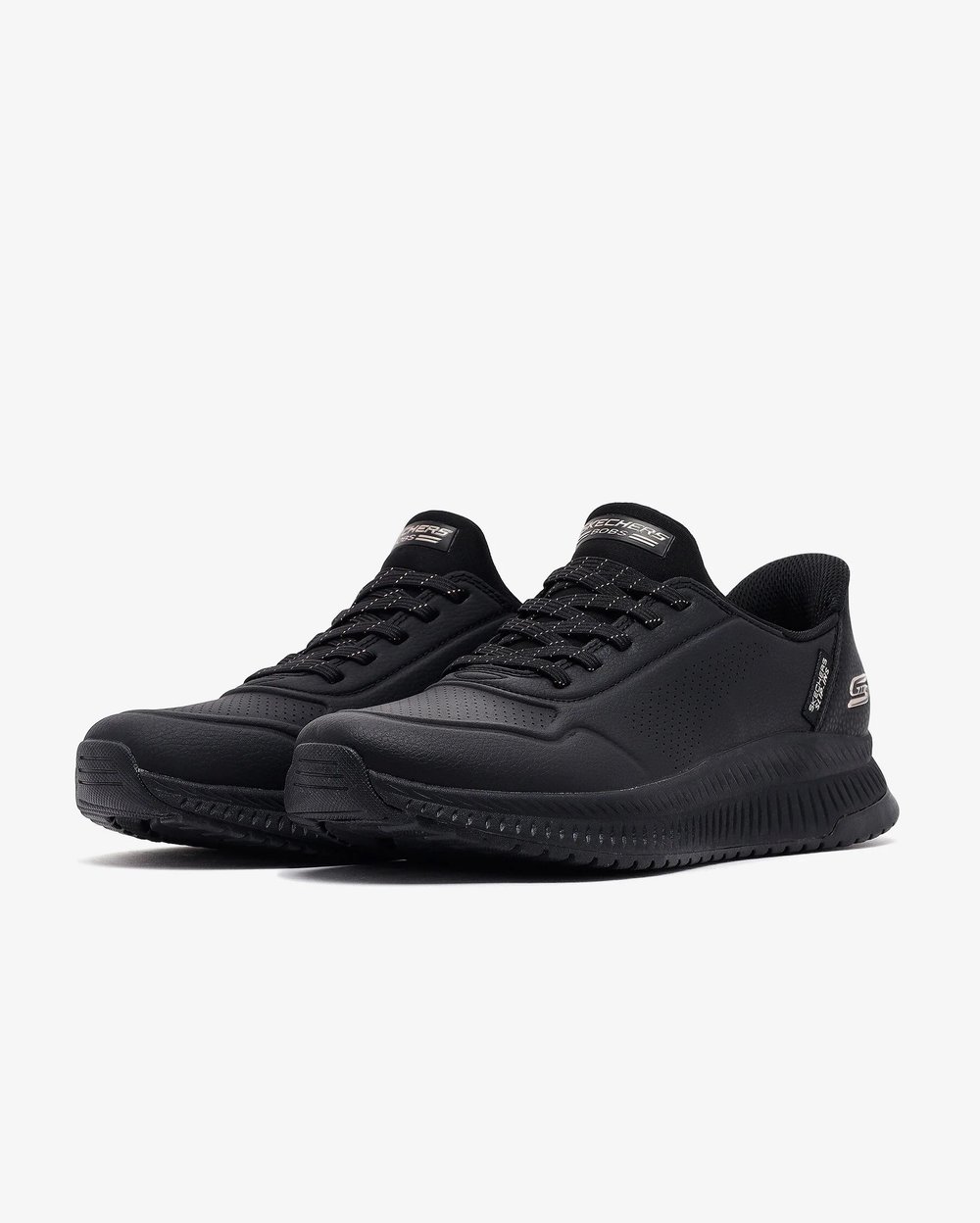 Skechers Kadın Bobs Squad 4 Key Look Ayakkabı 117740 BBK Siyah