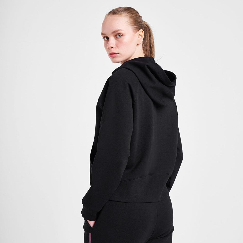 Lescon 25N-2133 Kadın Fermuarlı Kapüşonlu Sweatshirt