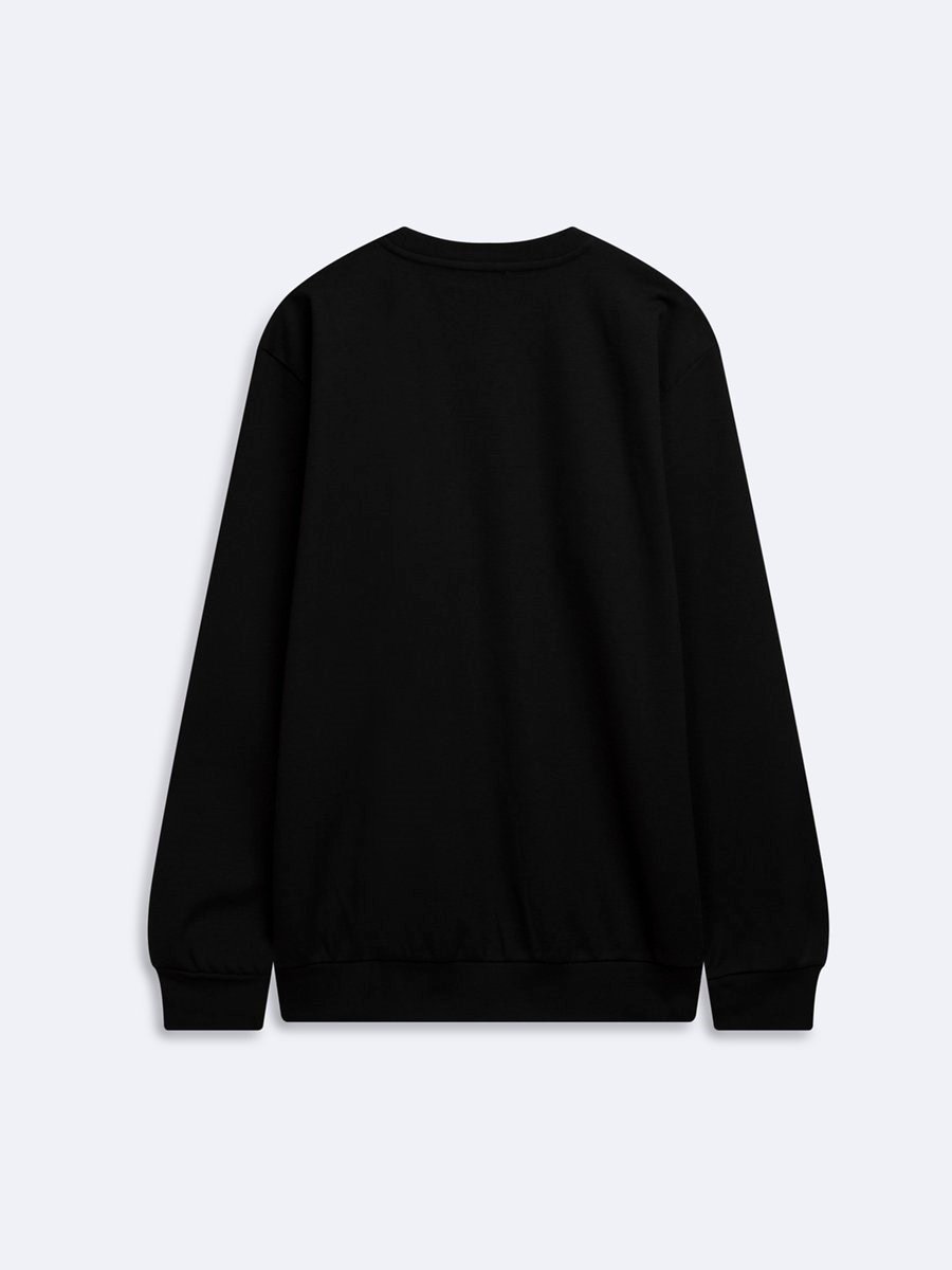 Ltb NIKEWA Sıfır Yaka Uzun Kollu Regular Fit Sweatshırt