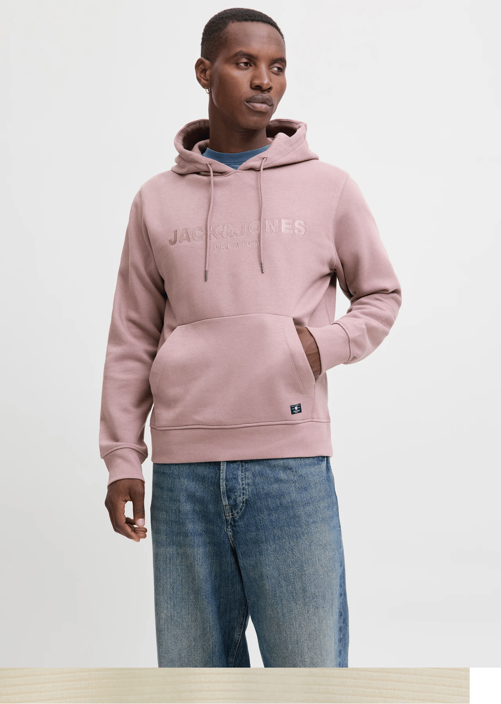 JACK & JONES Mens Jprbluloyal Sweat Hood Prau25