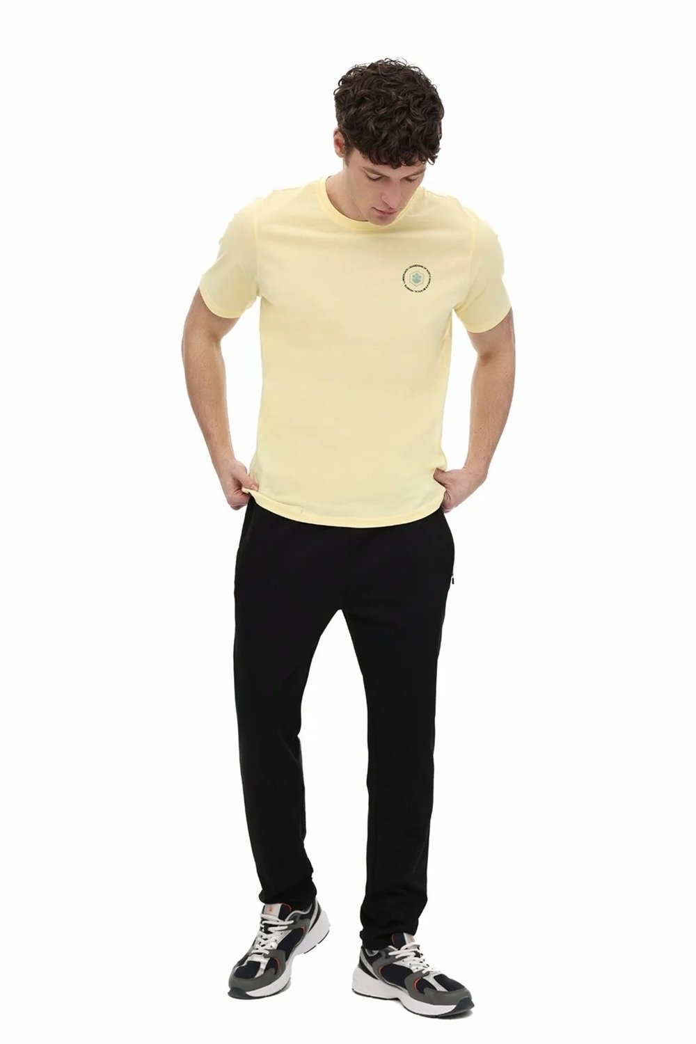 Lumberjack MB CT121 T.PANT 6FX Siyah Erkek Eşofman Altı