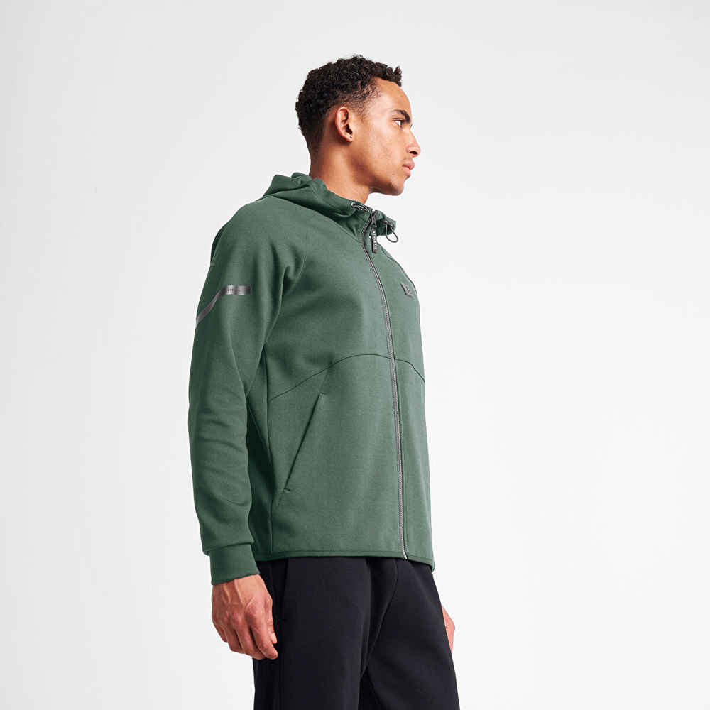 Lescon 25N-1101 Erkek Fermuarlı Kapüşonlu Sweatshirt