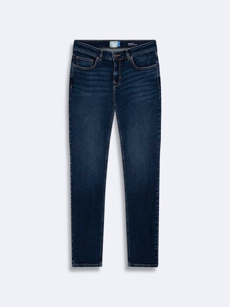 Ltb Elıana B SOROYA Düz Paça Orta Bel Mid indigo Jean Pantolon