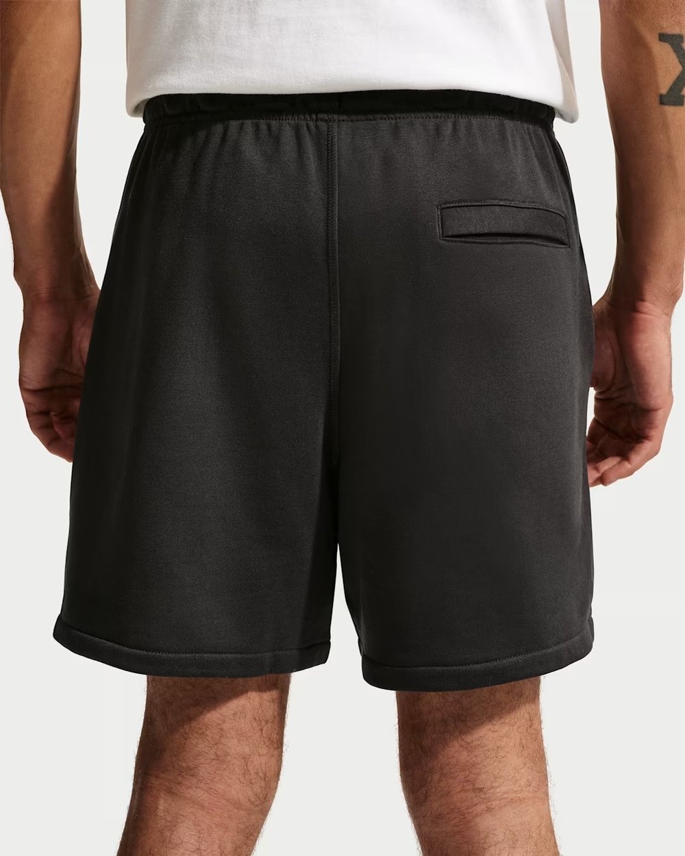 Nike Club Flow French Terry Erkek Siyah Günlük Stil Şort FN3520-010