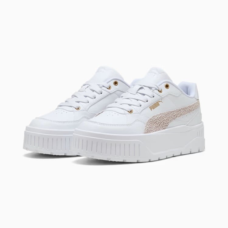 Puma Karmen II Idol Topcat Kadın Beyaz Spor Ayakkabı 40451902