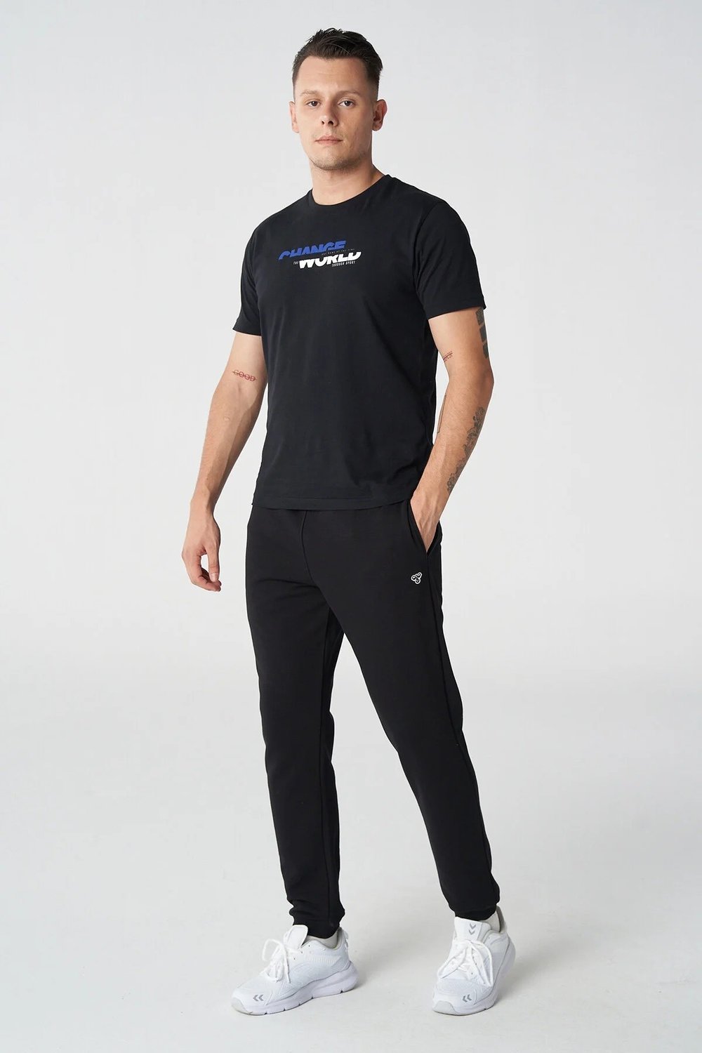 Hummel Hml T-Ic Ico Sweatpants Siyah Erkek Eşofman Alt