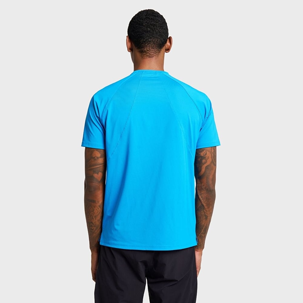 Lescon26B-1013 Koşu Kısa Kol Mavi Erkek T-shirt 26BAEK001013