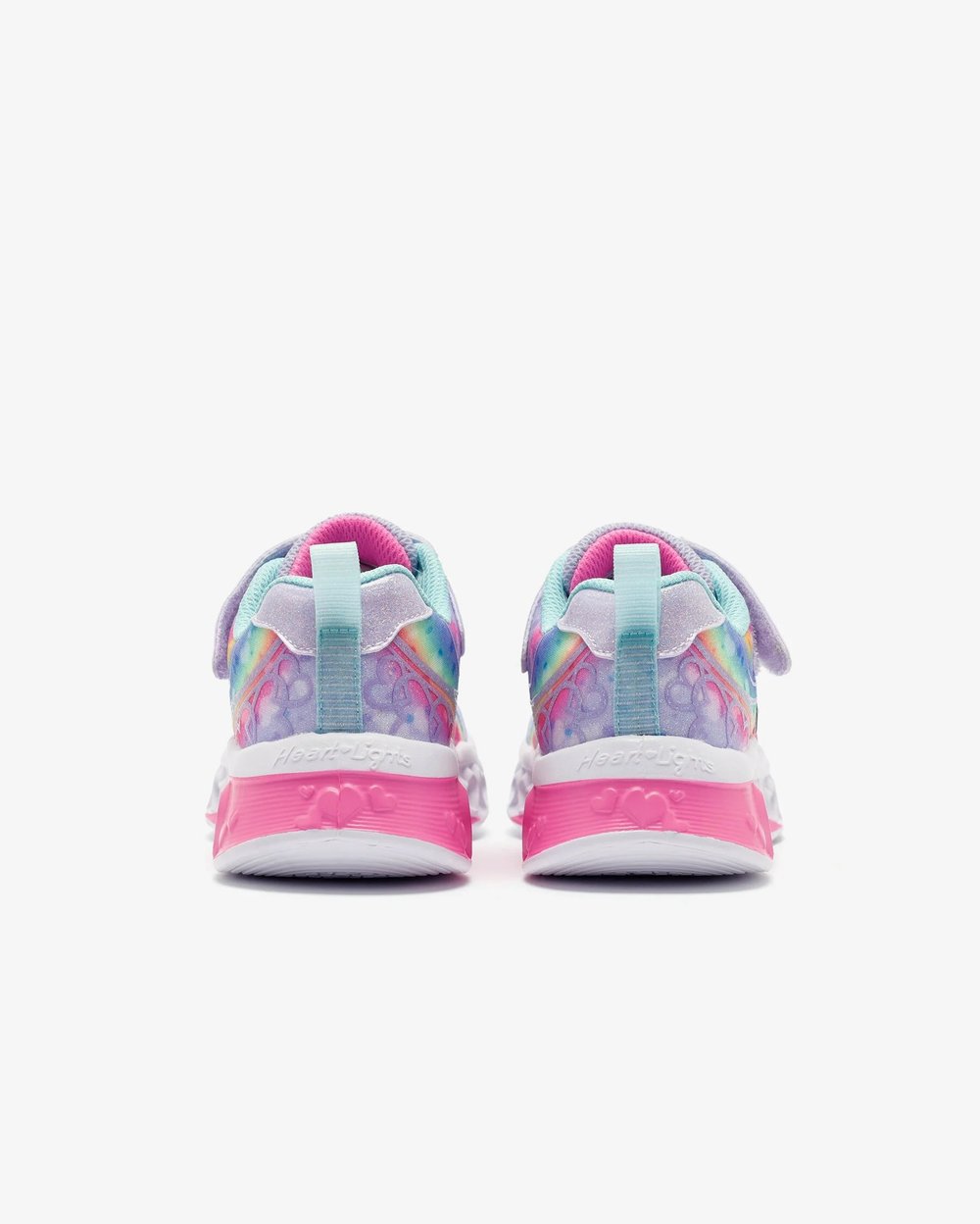 Skechers Flutter Heart Lights Groovy Swirl 303253L LVAQ Büyük Kız Çocuk Mor Işıklı Spor Ayakkabı