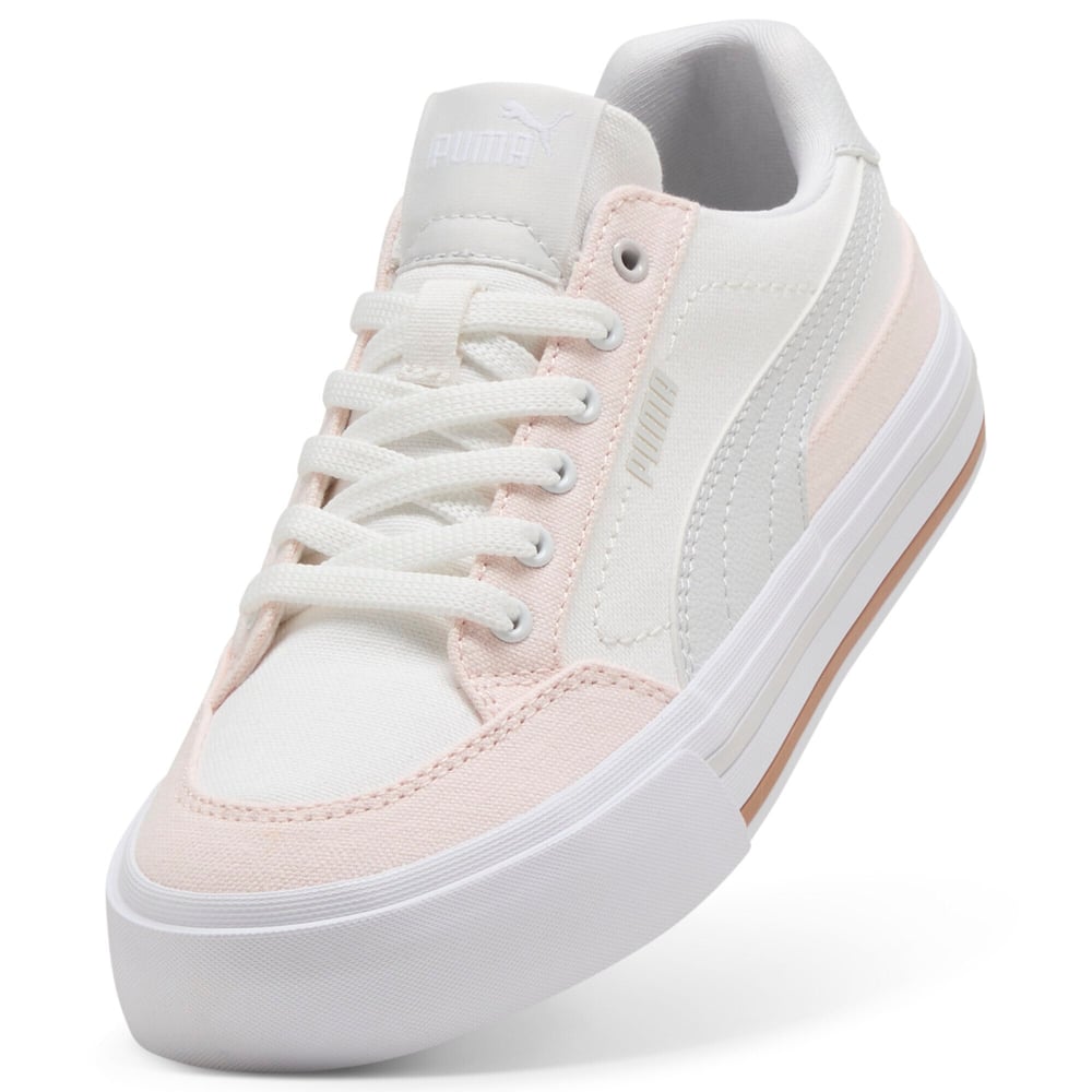 Puma Court Classic Vulcanised Formstrip Krem Kadın Spor Ayakkabı