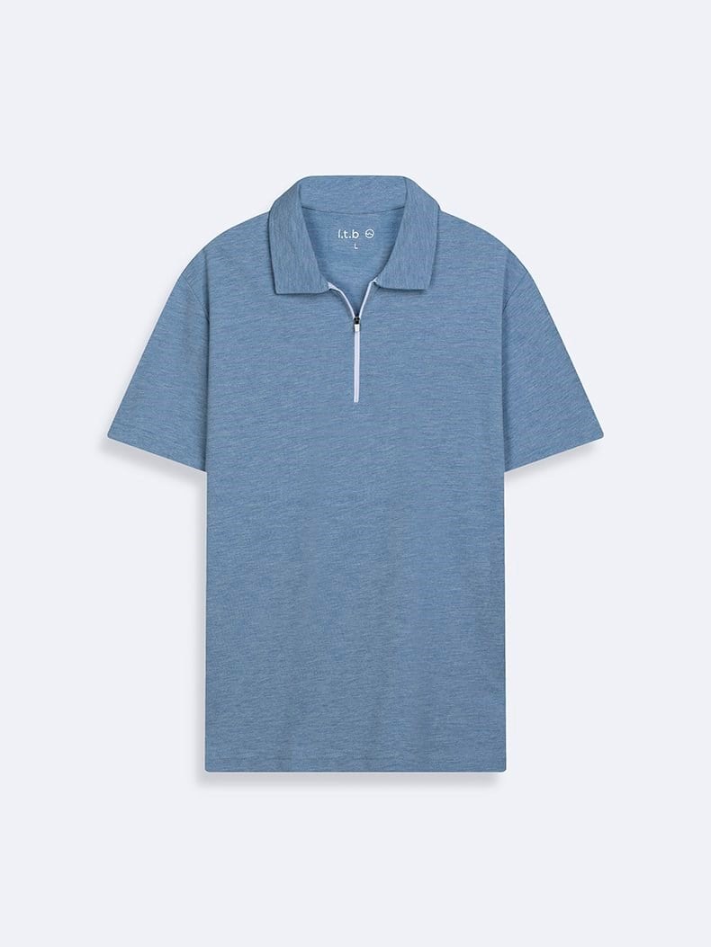 Ltb MOHODO Fermuarlı Pike Polo Yaka Erkek T-shirt