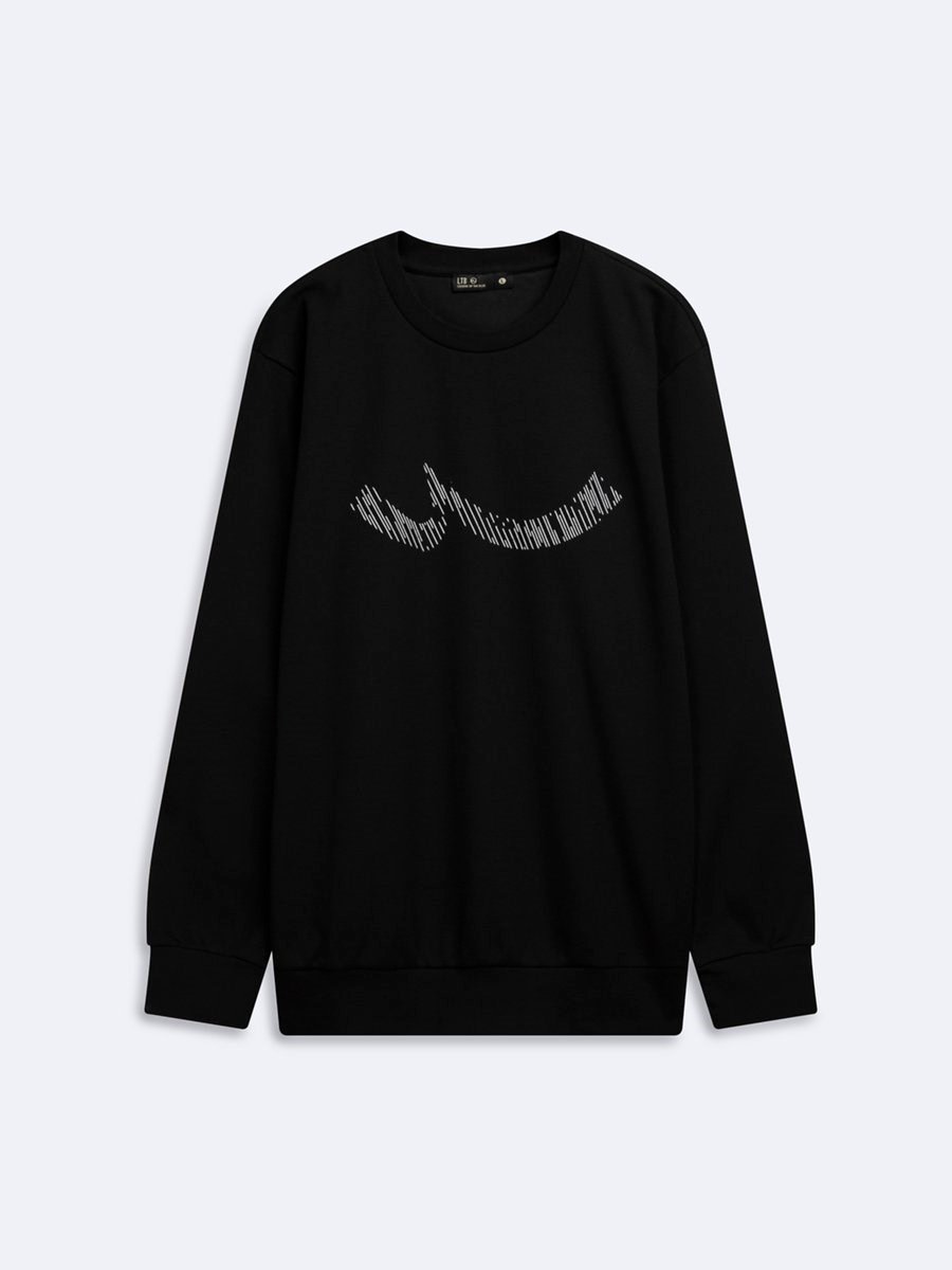 Ltb NIKEWA Sıfır Yaka Uzun Kollu Regular Fit Sweatshırt