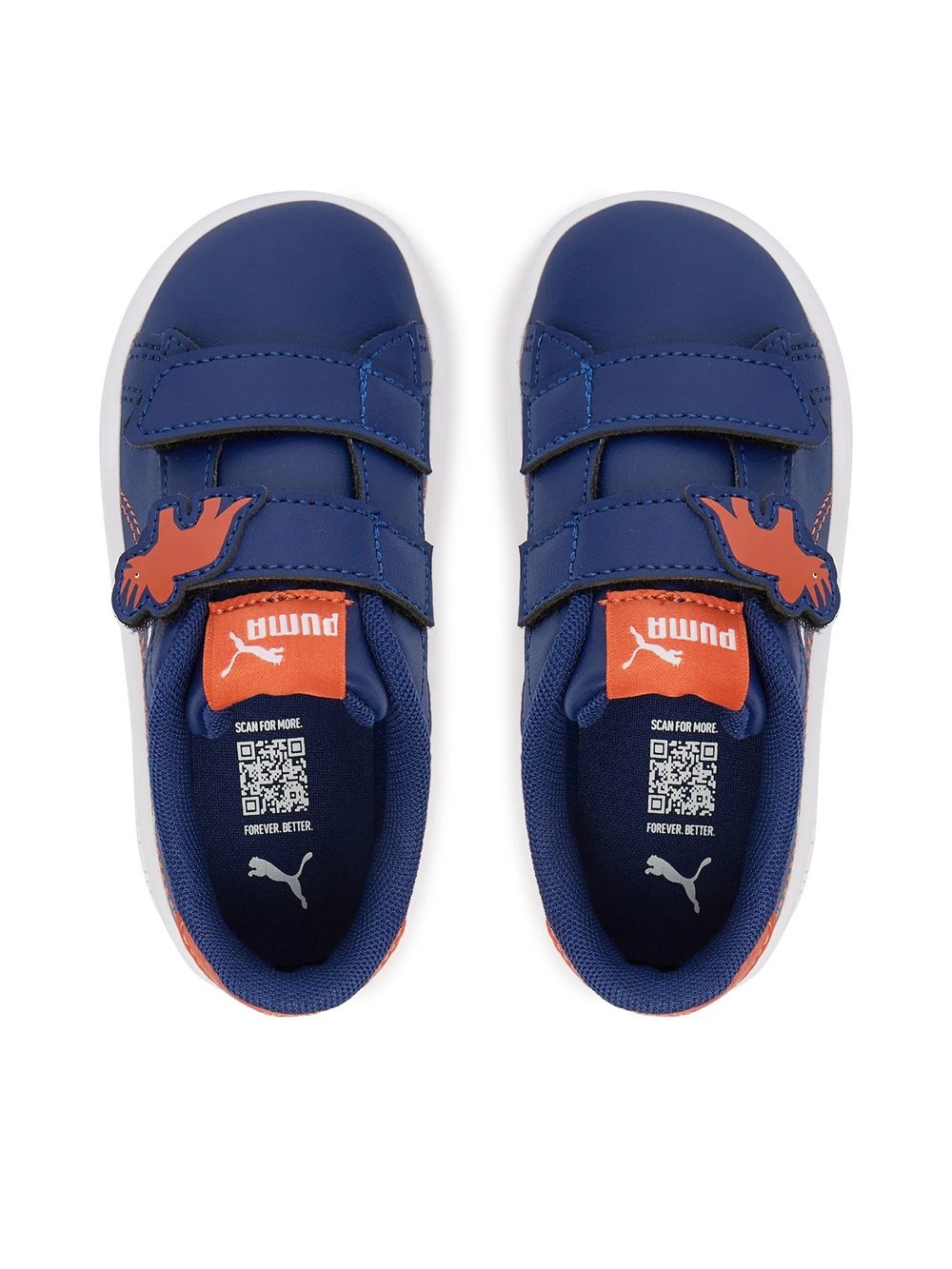 Puma Smash 3.0 Dino V Inf Bebek Spor Ayakkabı Lacivert
