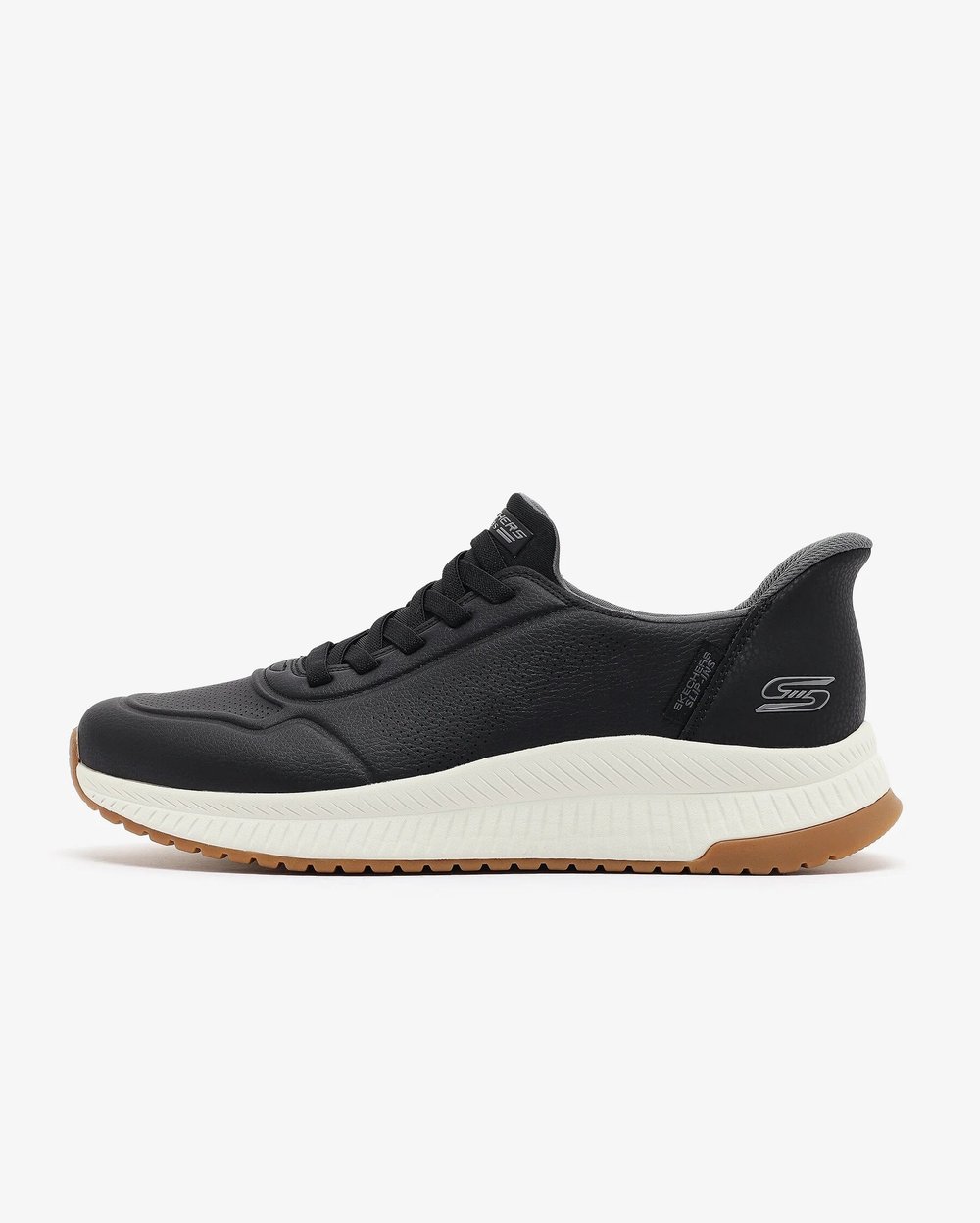 Skechers Bobs Squad 4 - Direct Step 118424 BLK Erkek Siyah Spor Ayakkabı