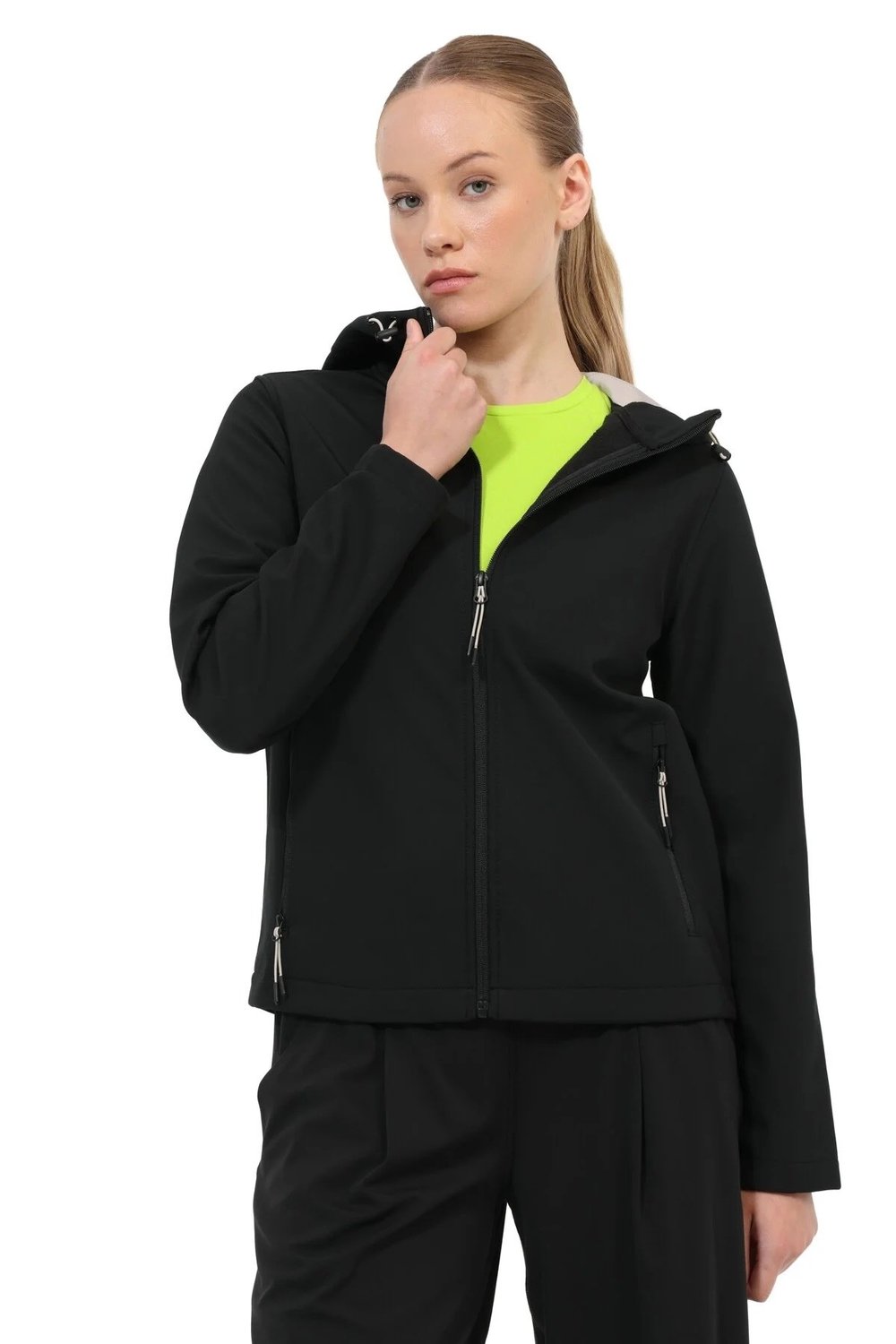Kinetix  6W WL Softshell Kadın Siyah 6 WL GF748 6PR