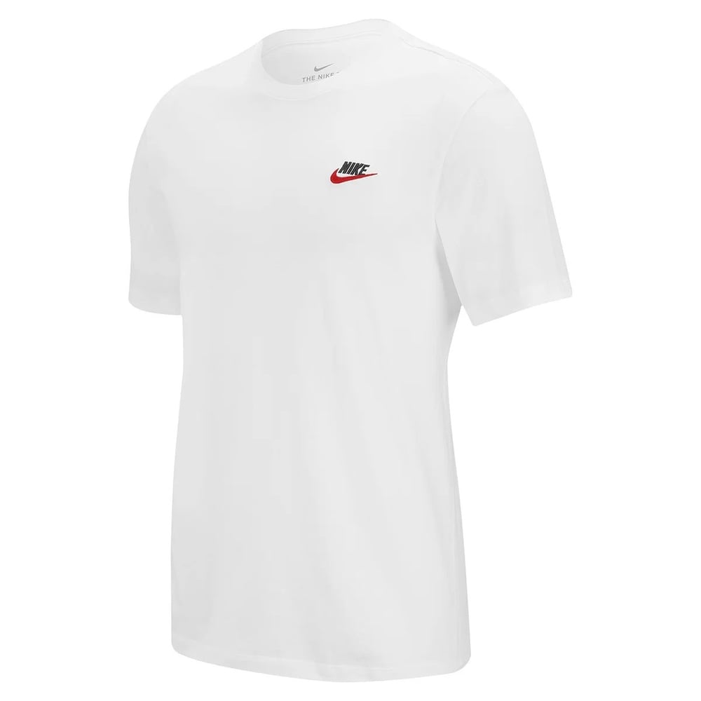 Nike Sportswear Club Erkek Beyaz Günlük Stil T-Shirt AR4997-100