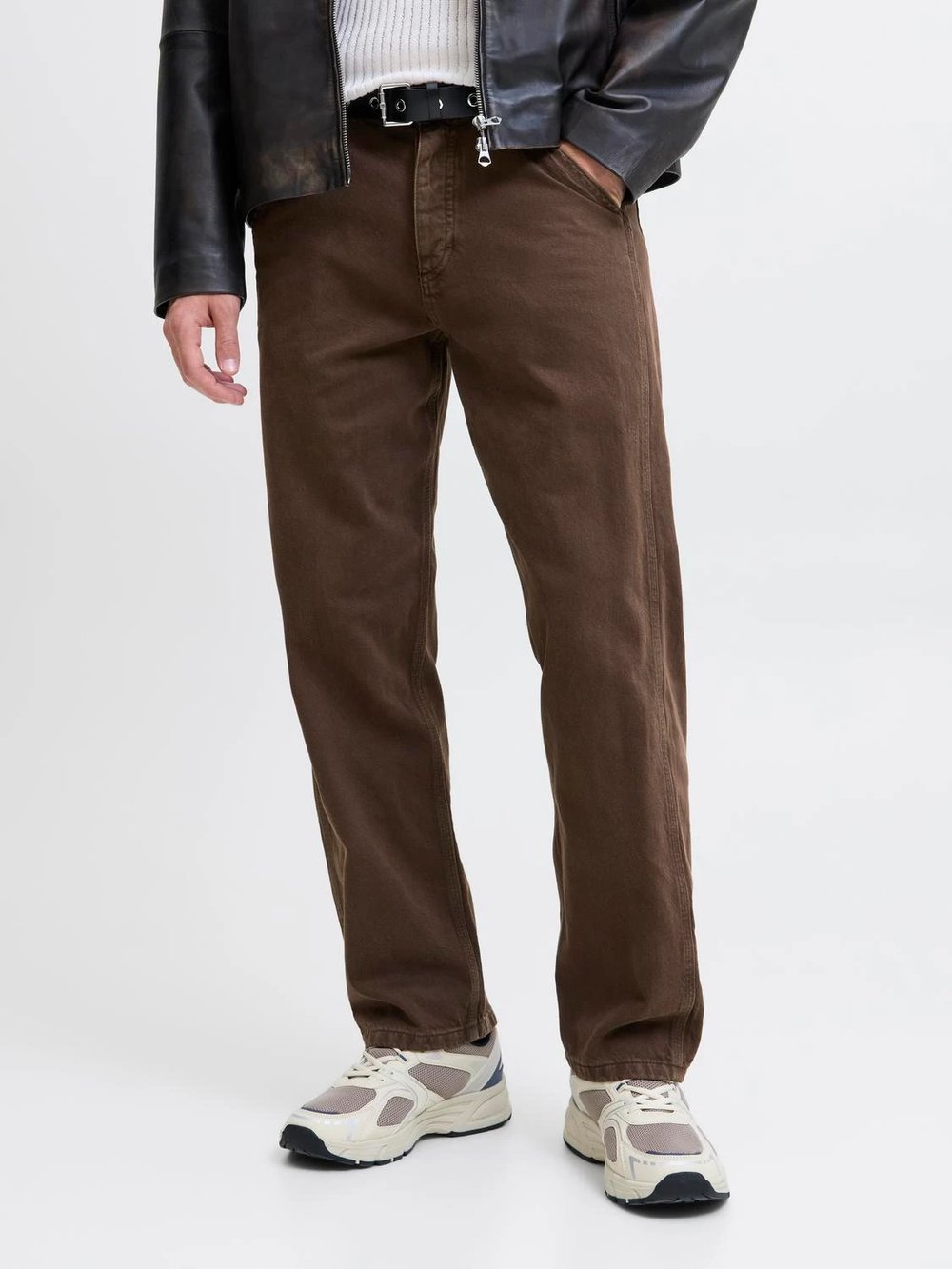 Jack&Jones JJIEDDIE JJWORKER MF 140 NOOS Loose fit jeans Kot Pantolon