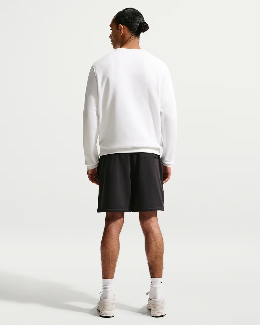 Nike Club Flow French Terry Erkek Siyah Günlük Stil Şort FN3520-010