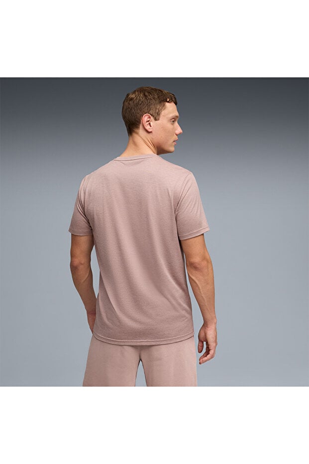 Puma  ESSENTIALS HEATHER CAT Tee Erkek T-shirt 52592088
