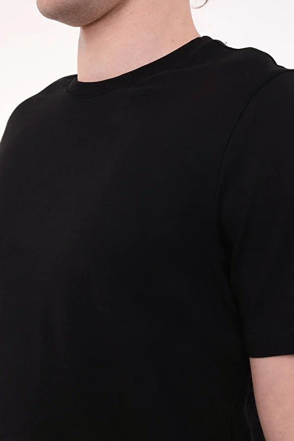 Kinetix MB PAM C 11SN220 6FX Siyah Erkek Kısa Kol T-Shirt