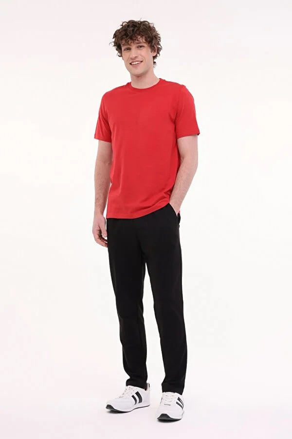 Kinetix MB PAM C 11SN220 6FX Kırmızı Erkek Kısa Kol T-Shirt