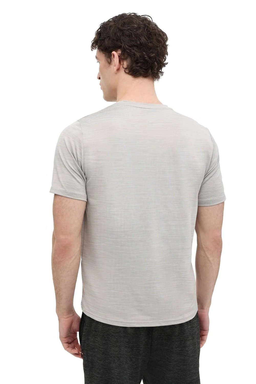 Lumberjack MB CT1328 MLN T-SH 6FX Gri Erkek Kısa Kol T-Shirt