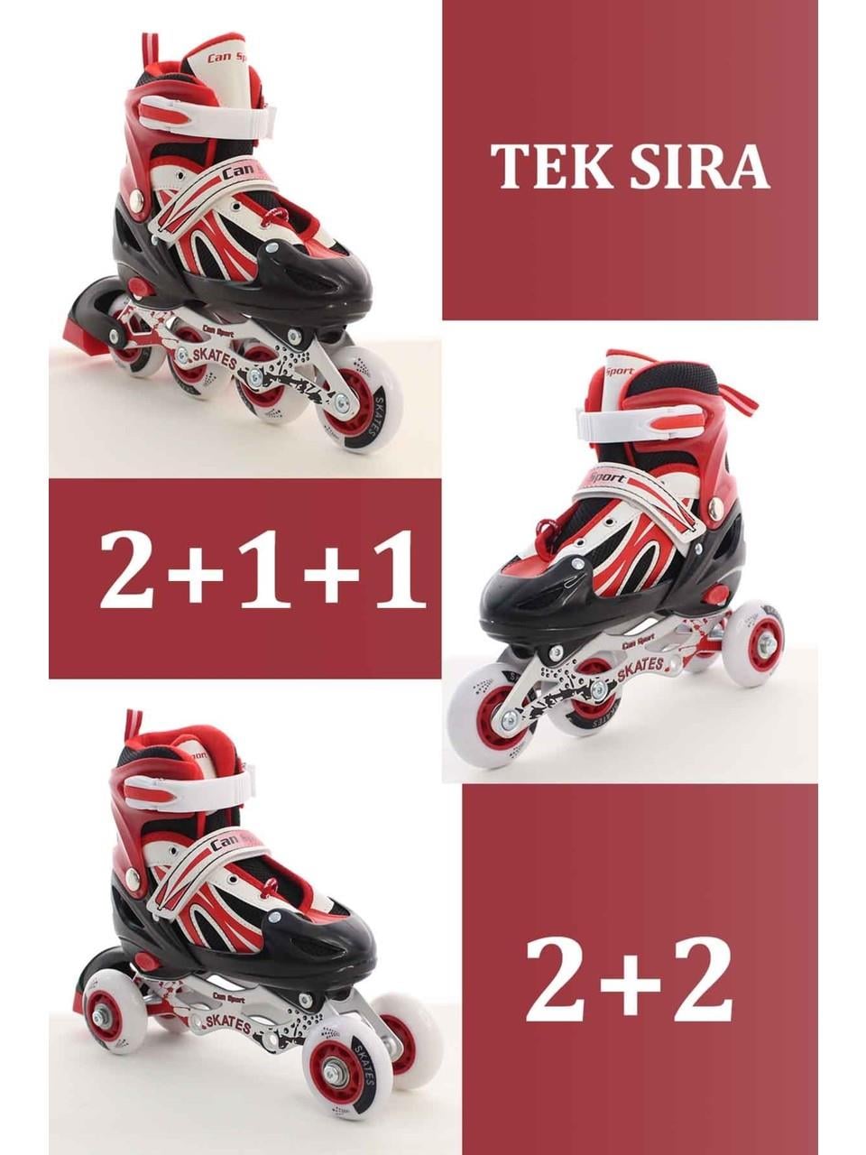 Can burak 3 Fonksiyonlu Ayarlanabilir teker Paten