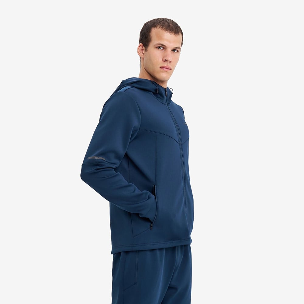 Lescon Erkek Fermuarlı Kapüşonlu Sweatshirt 26N-1163