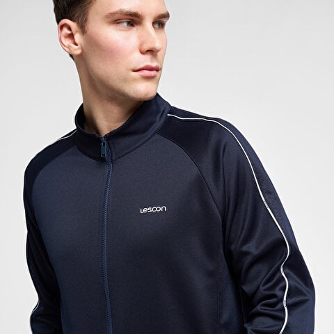 Lescon Erkek Fermuarlı Sweatshirt 26B-1041